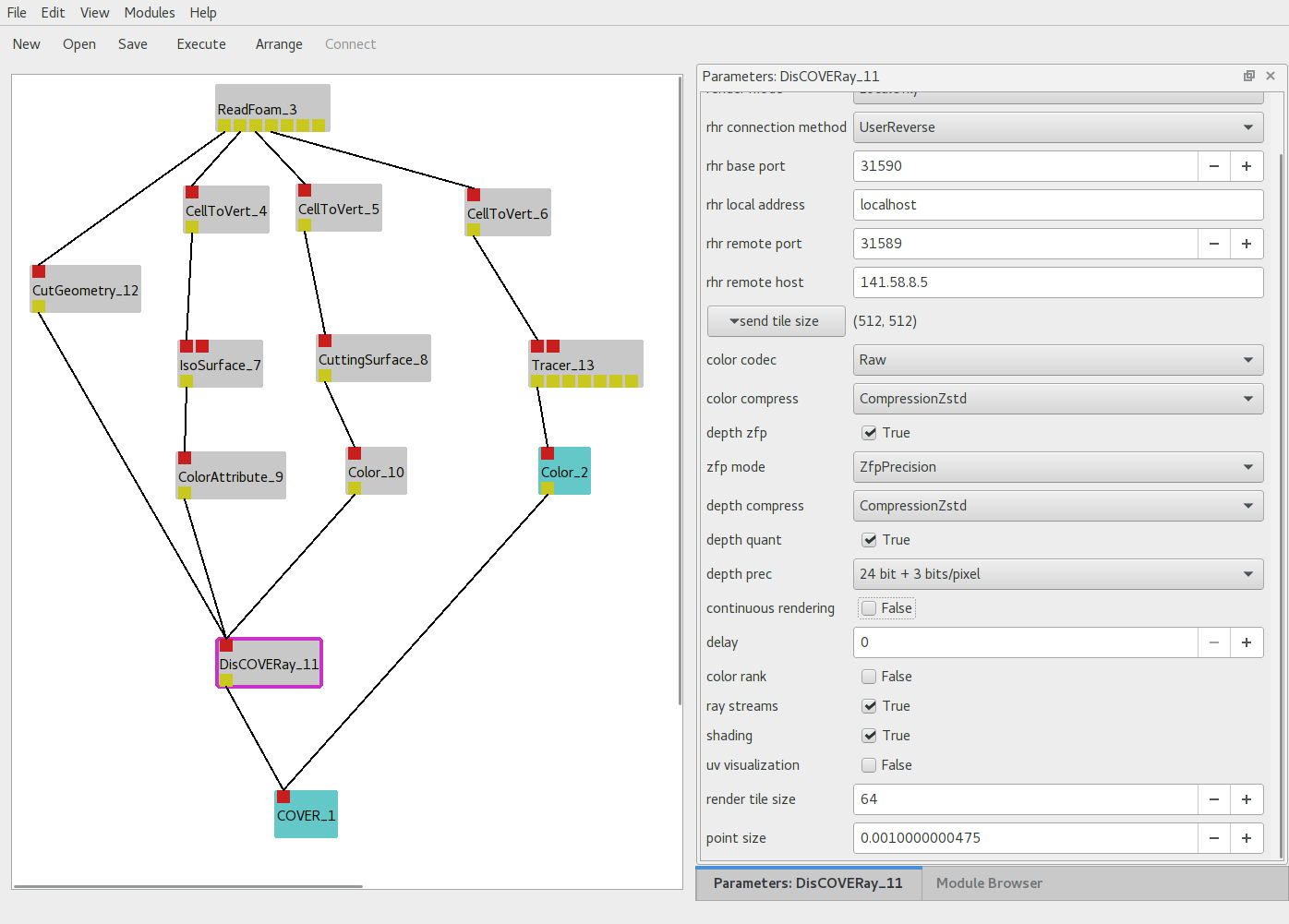 Graphical Workflow Editor